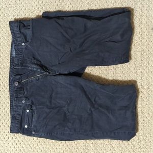 Charcoal/Black Bonobos Straight Jeans 34x28